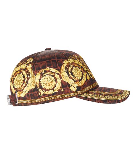 Versace: Gorra estampada Unisex .